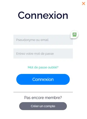 Accesso dei membri di LUCKY BAR CASINO