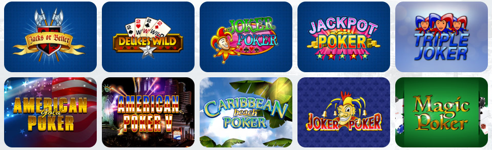 Video Poker LUCKY BAR CASINO