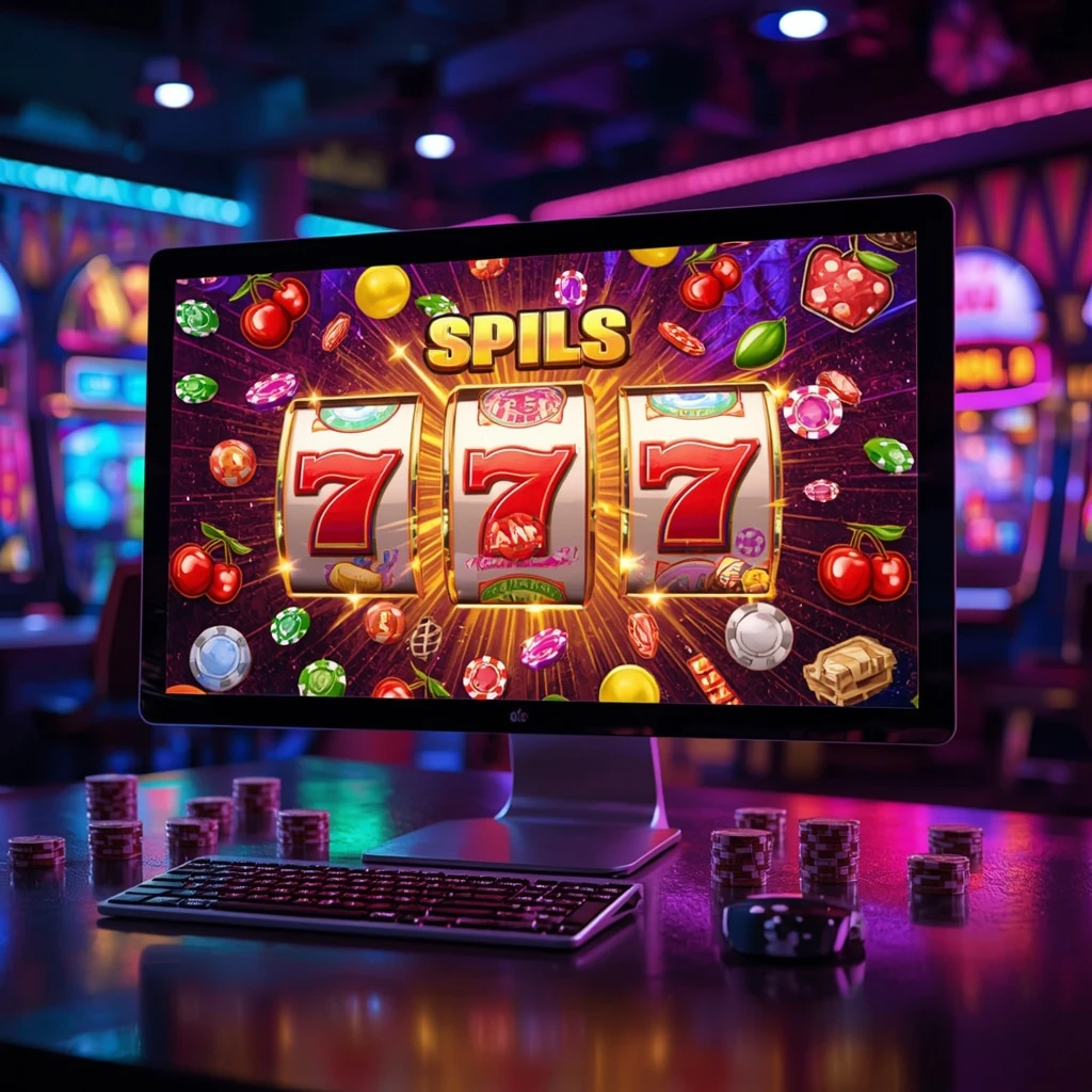 slot sullo schermo LUCKY BAR CASINO
